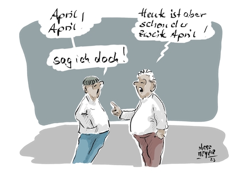 Cartoon: Kein Aprilscherz ... (medium) by Jori Niggemeyer tagged april,aprilapril,aprilscherz,keinaprilscherz,beziehung,april,aprilapril,aprilscherz,keinaprilscherz,beziehung