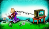 Cartoon: Reality Tv (small) by hadaruga mihai tagged caricature