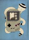 Cartoon: GameBoyctopus (small) by arthurporto tagged game boy monster