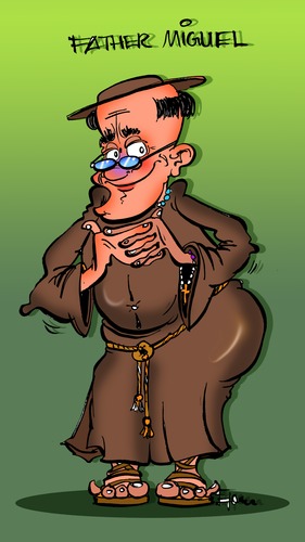 Cartoon: Pfarrer (medium) by Egon58 tagged glauben,zölibat,kirche
