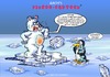Cartoon: Wo ist mein Frühstück? (small) by Egon58 tagged esbär,pinguin,eisscholle