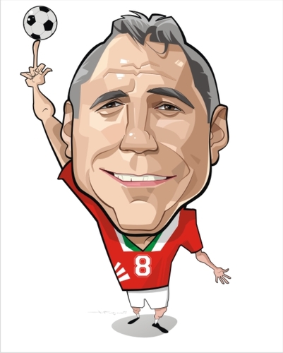 Cartoon: Hristo Stoichkov (medium) by FARTOON NETWORK tagged barcelona,fc,bulgaria,soccer,football,stoichkov,hristo