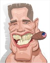 Cartoon: Arnold Schwarzenegger (small) by FARTOON NETWORK tagged arnold,schwarzenegger,moviestar,politics,usa,caricature