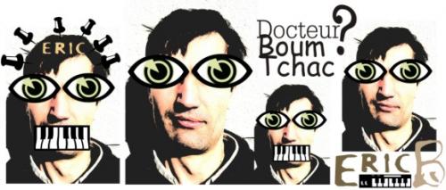 Cartoon: Dr BoomTchac (medium) by Alesko tagged boomtchac,piano,logo,music
