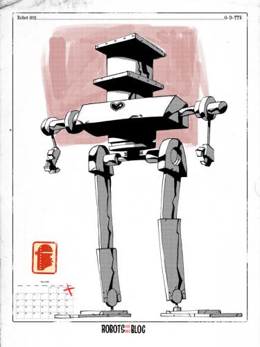 Cartoon: Robots en mi blog 15 (medium) by coleganelson tagged robot
