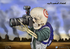 Cartoon: Press wars (small) by almosihij tagged international,crimes,war,criminals,told,reporters,correspondents
