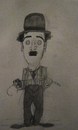 Cartoon: Chaplin Sketch (small) by Glyn Crowder tagged charlie,chaplin