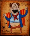 Cartoon: Jordi Burro (small) by Glyn Crowder tagged catalan,man