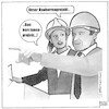 Cartoon: Bauherrin (small) by BAES tagged herrin,bauherren,bauherrin,baustelle,domina,bauen,gendern,geschlecht