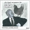 Cartoon: TTIP-Films proudly presents (small) by BAES tagged ttip,chlorhuhn,freihandelsabkommen,usa,eu,hitchcock,tiere,film,kino