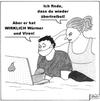 Cartoon: Virenschutzprogramm (small) by BAES tagged pc,computer,viren,würmer,trojaner,mann,frau,paar,virenschutz,internet,online