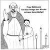 Cartoon: Zum Teufel mit Käßmann (small) by BAES tagged margot käßmann alkohol betrunken straßenverkehr promille kindesmissbrauch sexskandal skandal rücktritt bischöfin evangelische kirche frau theologin ekd