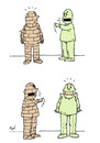 Cartoon: talks ! (small) by ombaddi tagged no