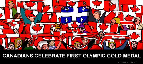 Cartoon: Vancouver 2010 (medium) by perugino tagged canada,olympics