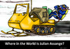 Cartoon: WikiLeaks (small) by perugino tagged wikileaks,julian,assange