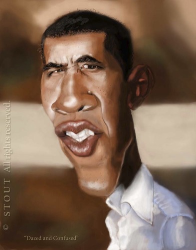 Cartoon: Barack Obama (medium) by doodleart tagged politician,president