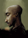Cartoon: Tupac (small) by thatboycandraw tagged tupac,2pac,shakur