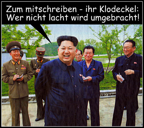 Cartoon: umbringen (medium) by Andreas Prüstel tagged kimjong,un,nordkorea,diktator,klodeckel,mitschreiben,tod,cartoon,collage,andreas,pruestel