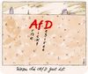 Cartoon: afd (small) by Andreas Prüstel tagged afd,cartoon,karikatur,andreas,pruestel