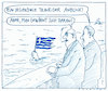 Cartoon: anhaltend traurig (small) by Andreas Prüstel tagged eu,eurogruppe,griechenland,finanzminister,finanzhilfen,cartoon,karikatur,andreas,pruestel