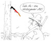 Cartoon: ast (small) by Andreas Prüstel tagged deutschland,absteigender,ast,cartoon,karikatur,andreas,pruestel