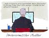 Cartoon: bereits jetzt (small) by Andreas Prüstel tagged usa,trump,geheimnisverrat,russland,geheimdienste,sonderermittler,robert,mueller,cartoon,karikatur,andreas,pruestel