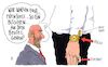 Cartoon: beutelgang (small) by Andreas Prüstel tagged spd,wahlprogramm,steuerkonzept,reiche,martin,schulz,spitzensteuersatz,cartoon,karikatur,andreas,pruestel