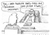 Cartoon: bewerbung (small) by Andreas Prüstel tagged bewerbungsgespräch einstellung personalchef facebook arbeitnehmerinformation