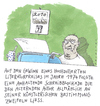 Cartoon: blockade (small) by Andreas Prüstel tagged literat,literaturpreis,schreibblockade,kreativität
