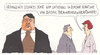 Cartoon: braunkohlig (small) by Andreas Prüstel tagged sigmar,gabriel,wirtschaftsminister,energiepolitik,energiewende,braunkohle,braunkohlekraftwerke,kantine,gestank,spd,cartoon,karikatur,andreas,pruestel