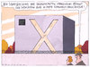 Cartoon: degeneriert (small) by Andreas Prüstel tagged architektur,haus,eigenheim,oberschicht,sm,degenerierung,andreaskreuz,cartoon,karikatur,andreas,prüstel