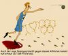 Cartoon: dopingverdacht (small) by Andreas Prüstel tagged leichtathletikweltverband,dopingvorwürfe,doping,leichtathleten,olympia,weltmeisterschaften,kugelstoßen,cartoon,karikatur,andreas,pruestel