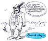 Cartoon: doppelt (small) by Andreas Prüstel tagged doppelte,staatsbürgerschaft,doppelpass,cdu,freistaat,bayern,csu,cartoon,karikatur,andreas,pruestel