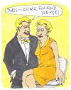 Cartoon: doris und dirk (small) by Andreas Prüstel tagged paar,kinderwunsch