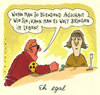 Cartoon: eh egal (small) by Andreas Prüstel tagged blind,blinder,blindenbinde,anbaggern,schleimer