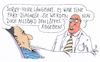 Cartoon: fake (small) by Andreas Prüstel tagged fake,news,diagnose,arzt,patient,cartoon,karikatur,andreas,pruestel