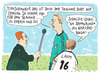 Cartoon: fußball-politiker (small) by Andreas Prüstel tagged fußballem ukraine tinoschenko nationalmannschaft neuer lahm mannschaftskapitän kapitänsbinde
