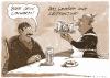 Cartoon: gasthaus (small) by Andreas Prüstel tagged deutsch,türkisch,bier,kneipe