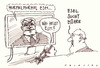 Cartoon: gauckelig (small) by Andreas Prüstel tagged gauck,bundespräsident,wortmeldung,esm,eurokrise,eu