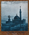Cartoon: glaubenscenter (small) by Andreas Prüstel tagged religionen,islamisch,jüdisch,christlich