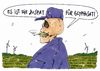 Cartoon: glyphosat (small) by Andreas Prüstel tagged glyphosat,eu,verlängerung,zulassung,landwirtschaft,cartoon,karikatur,andreas,pruestel