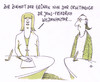 Cartoon: grüne zukunft (small) by Andreas Prüstel tagged bündnis,neunzig,die,grünen,grüne,zukunft,partei,cartoon,karikatur,andreas,pruestel