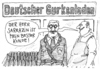 Cartoon: HERR Sarrazin (small) by Andreas Prüstel tagged sarrazin spd migrantenschelte bundesbanker parteiausschluß