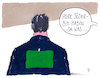 Cartoon: herr söder (small) by Andreas Prüstel tagged bayernwahl,csu,söder,grüne,umfragewerte,cartoon,karikatur,andreas,pruestel