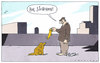 Cartoon: holzmangel (small) by Andreas Prüstel tagged hund,hundebesitzer,stadt,holzmangel
