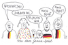 Cartoon: Hope Joachim (small) by Andreas Prüstel tagged fußballweltmeisterschaft vorrunde nationalteam bundestrainer auswechslungen
