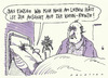 Cartoon: kombi-rente (small) by Andreas Prüstel tagged kombirente,rentner,senioren,zuverdienst,lebensmut,krankenlager,krankenhaus