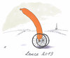 Cartoon: lance armstrong (small) by Andreas Prüstel tagged profiradsport,lance,armstrong,doping,geständnis,tour,de,france