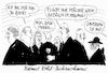 Cartoon: leichenschmaus (small) by Andreas Prüstel tagged helmut,kohl,beisetzung,leichenschmaus,pfalz,pfälzer,wein,saumagen,merkel,cartoon,karikatur