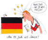 Cartoon: noch (small) by Andreas Prüstel tagged fußballweltmeisterschaft,vorrundenaus,deutschland,amtierender,weltmeister,finaltag,cartoon,karikatur,andreas,pruestel